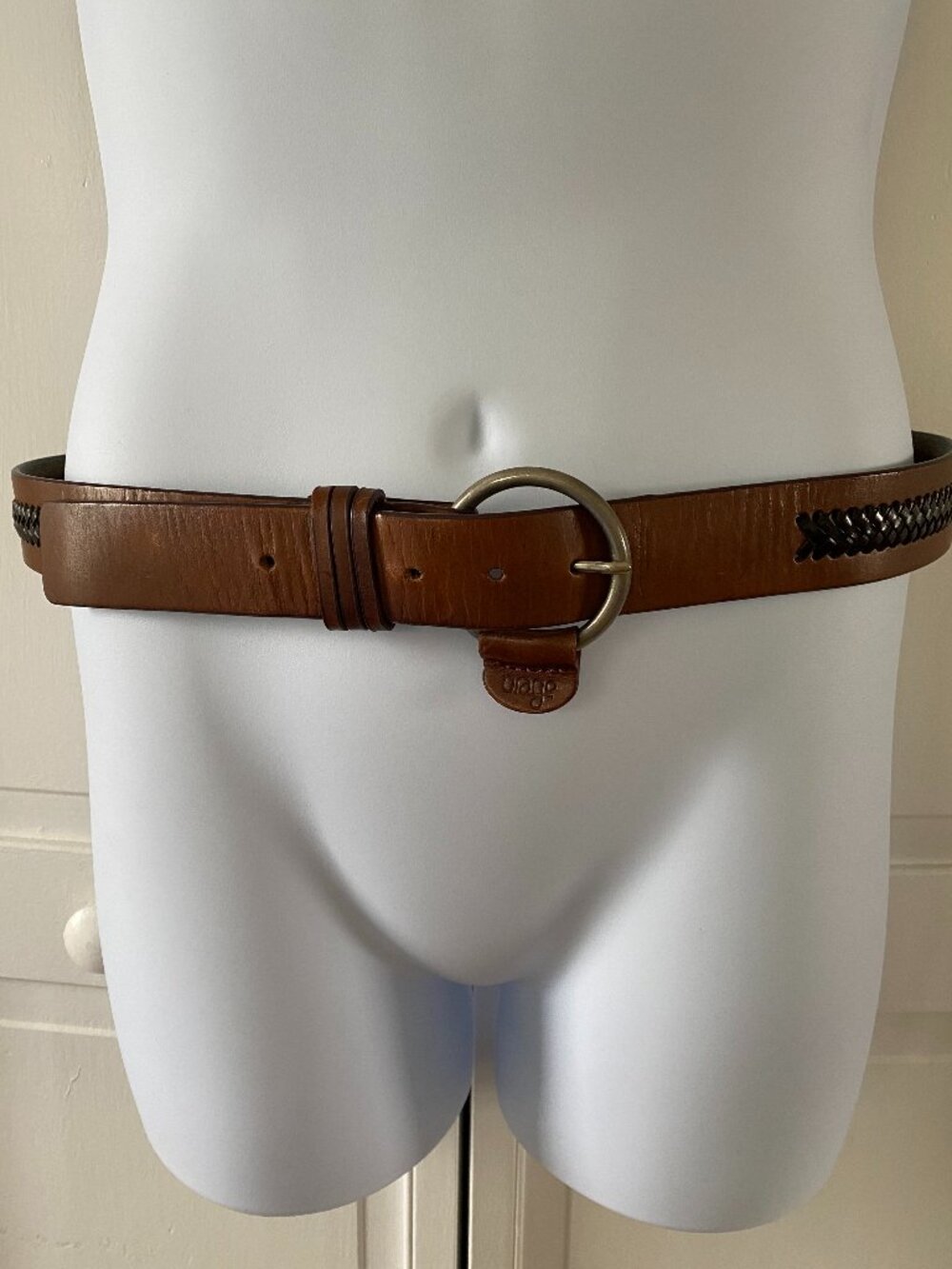 Genuine leather belt size 35" - 39"